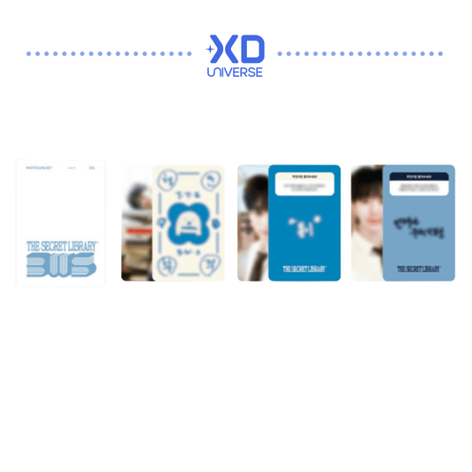 [PREORDER] ByeonWooSeok Asia Fanmeeting Tour <The Secret Library> Official Merchandise - Photocard Set