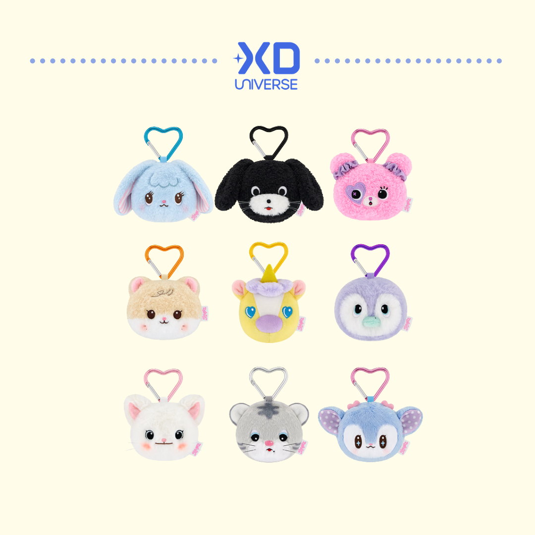[PREORDER DEADLINE 6/11] TWICE 11TH ANNIVERSARY POP-UP STORE <TWICE THE THRILL> OFFICIAL MERCH - TDOONGZ FACE KEYRING
