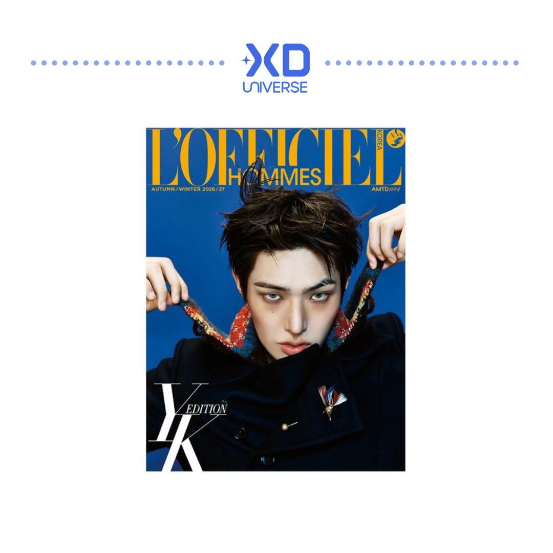 [PREORDER] ATEEZ MINGI L'Officiel Hommes 2026 FW Magazine