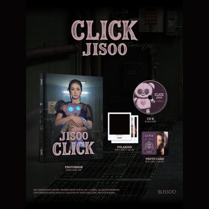 BLACKPINK JISOO Single Album [Click] - Photobook ver.