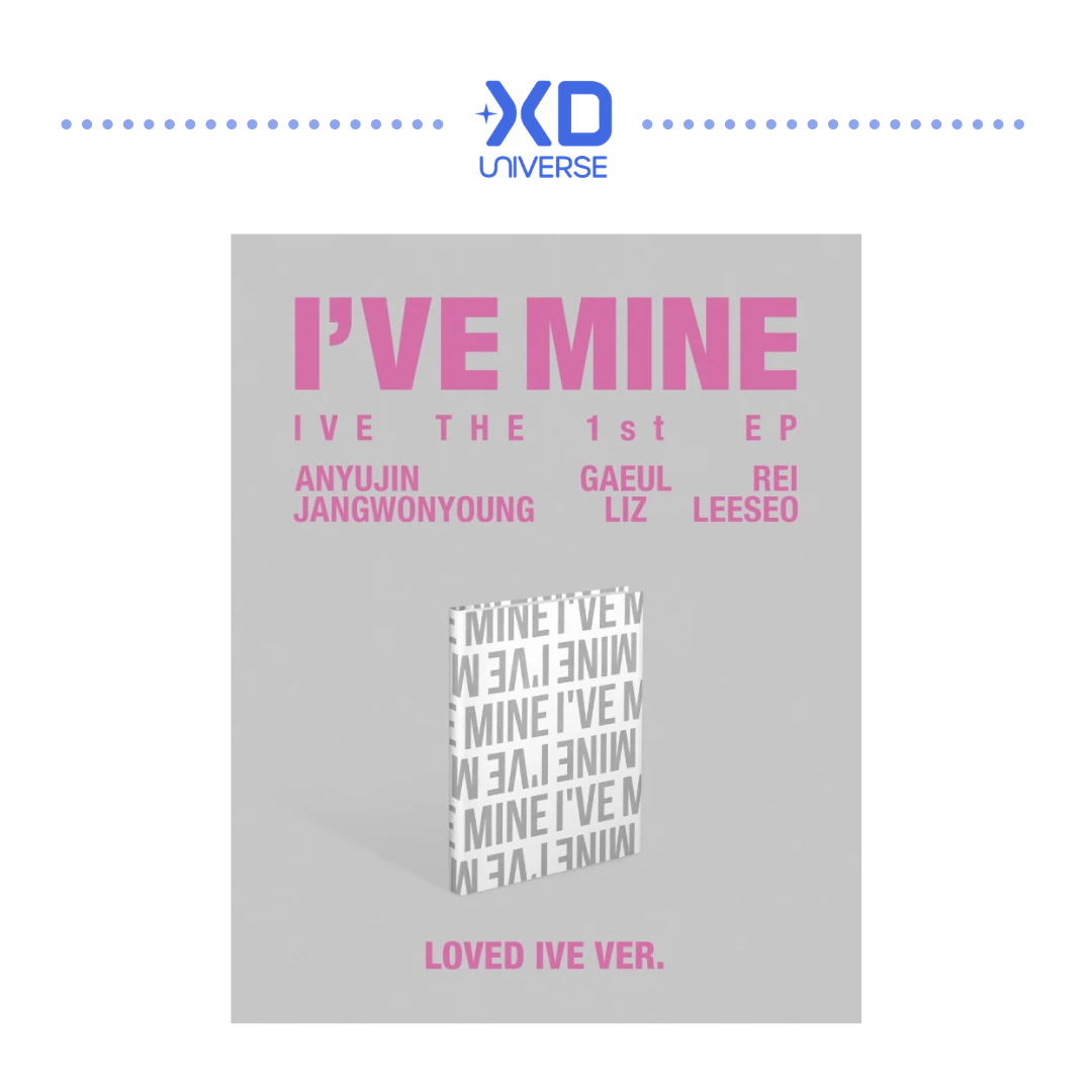 IVE - 1st Mini album [I'VE MINE] - Loved Ive Ver.