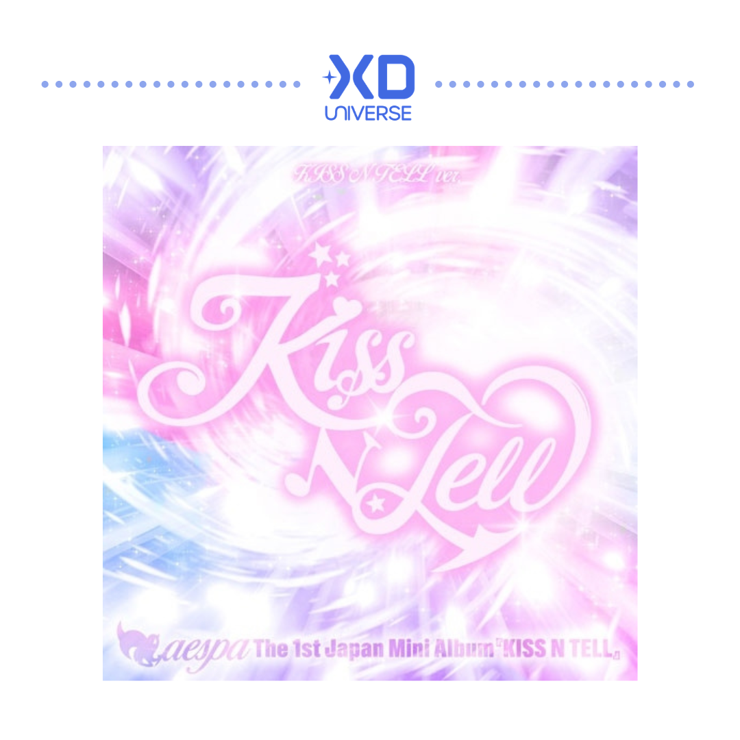 [PREORDER DEADLINE 20/7] aespa The 1st Japan Mini Album [KISS N TELL] - KISS N TELL Ver.