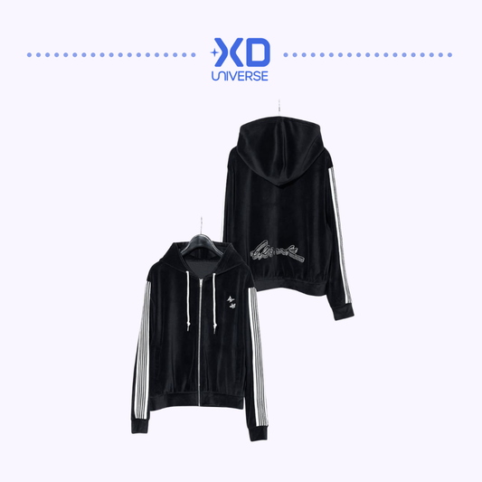[PREORDER] RED VELVET IRENE & SEULGI JAPAN TOUR 2026 -blank- Official Merchandise - Velour Zip-Up Hoodie