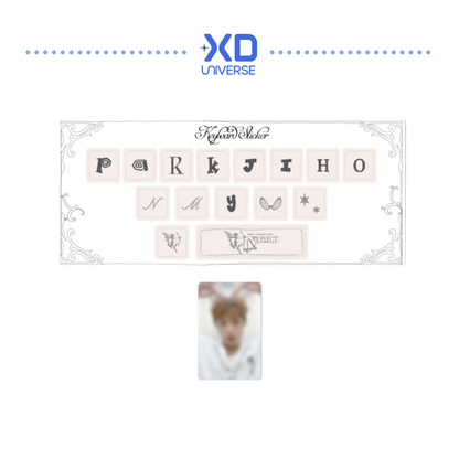 [PREORDER] PARK JI HOON FAN-CONCERT [RE:FLECT] OFFICIAL MD - KEYBOARD STICKER