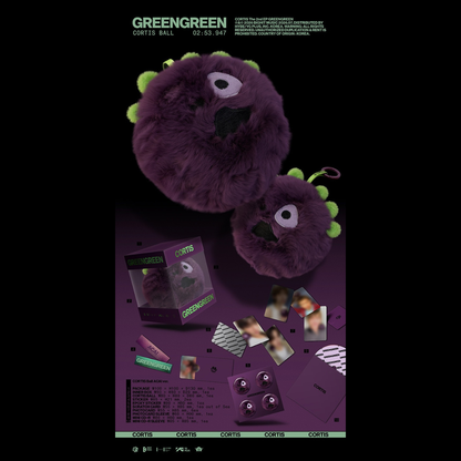 [PREORDER] CORTIS The 2nd EP [GREENGREEN] - CORTIS Ball ver.