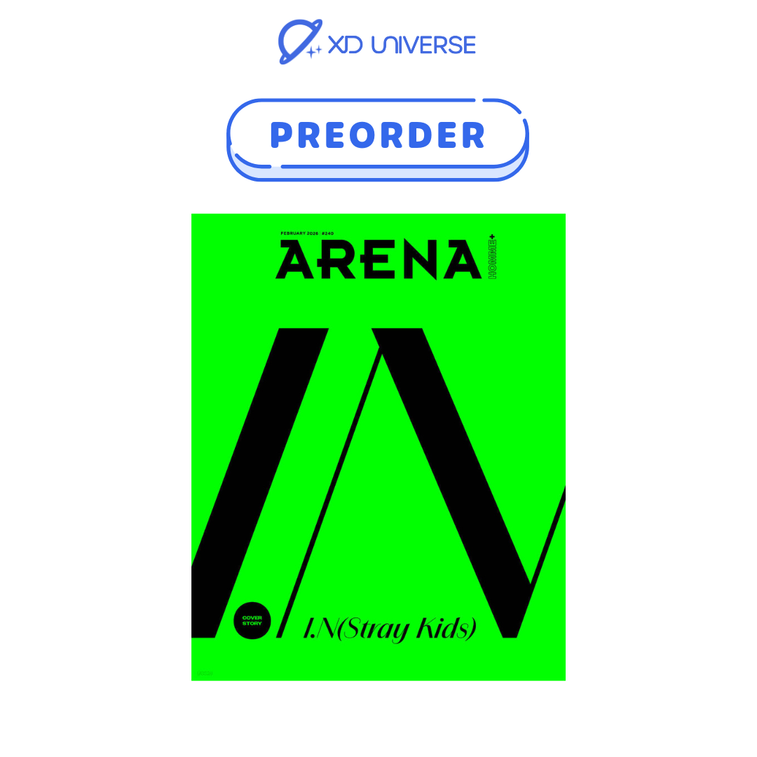 [PREORDER] STRAY KIDS I.N ARENA HOMME+ Arena Homme Plus (February 2026) Magazine