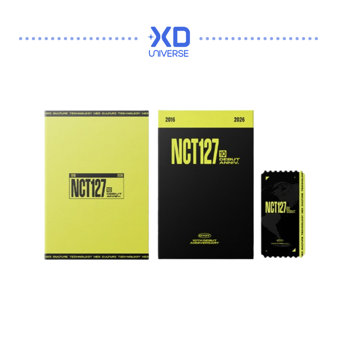 [PREORDER DEADLINE 10/7] NCT 127 10th ANNIVERSARY MERCHANDISE - TICKET BOOK SET