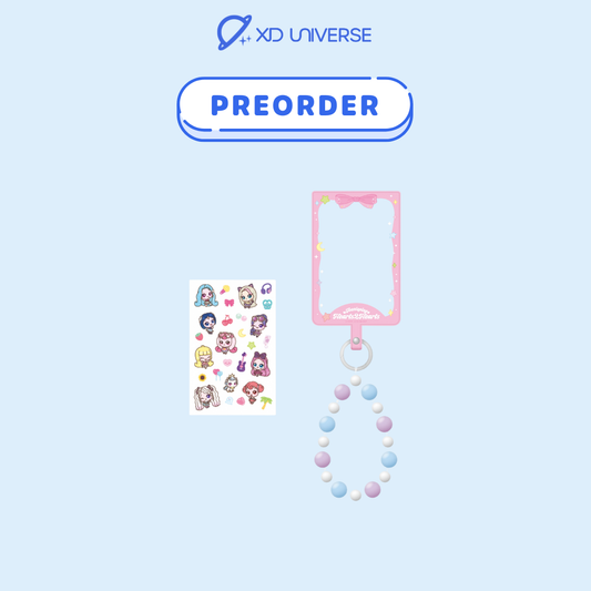 [PREORDER] Teenieping X Hearts2Hearts OFFICIAL MD - Photocard Phone Strap