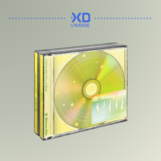 [PREORDER DEADLINE 17/8] ONEWE 3rd Full Album [面 : Unknown Atlas] Album - 面 VER.