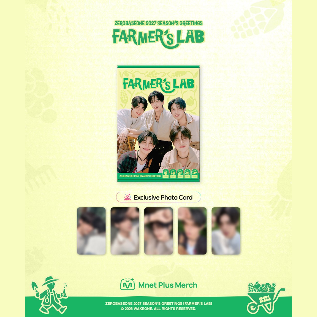 [PREORDER DEADLINE 15/12] ZEROBASEONE 2027 SEASON'S GREETINGS [FARMER'S LAB]