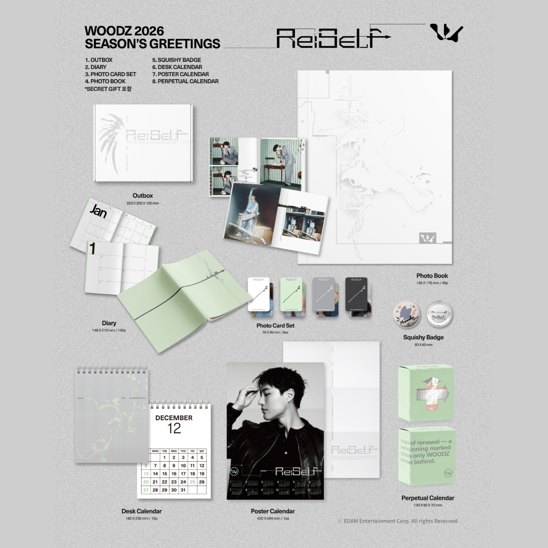 [PREORDER] WOODZ 2026 SEASON'S GREETINGS