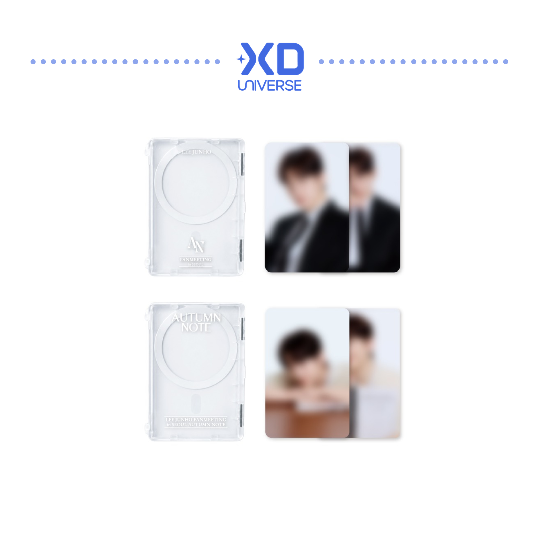 [PREORDER DEADLINE 18/8] 2026 LEE JUNHO FANMEETING in Seoul ‘AUTUMN NOTE’ OFFICIAL MD - Magnetic Photocard Case