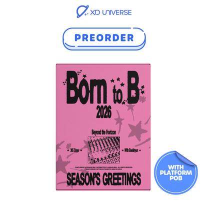 [PREORDER] BAEKHYUN 2026 SEASON'S GREETINGS [Born to B]