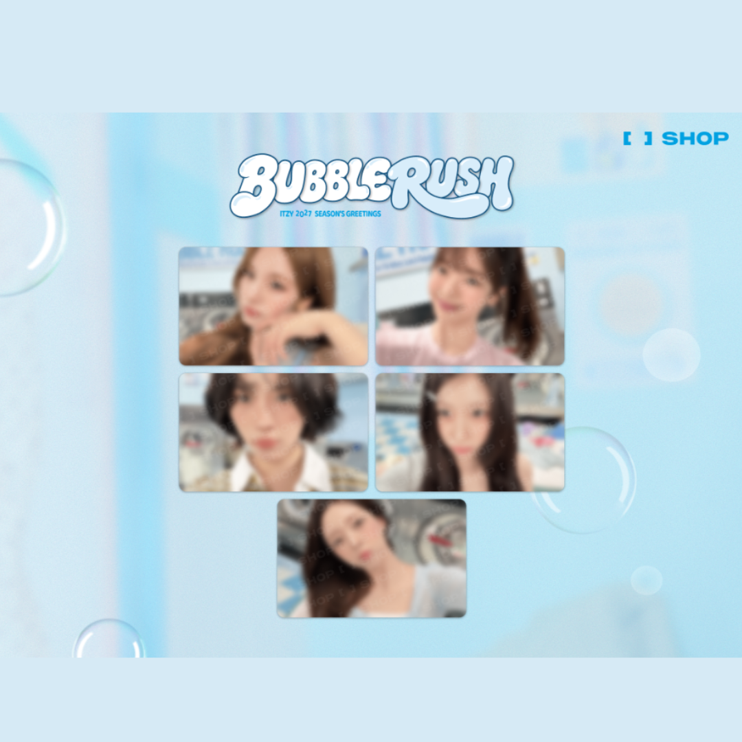 [PREORDER DEADLINE 9/10] ITZY 2027 Season's Greetings [BUBBLE RUSH]