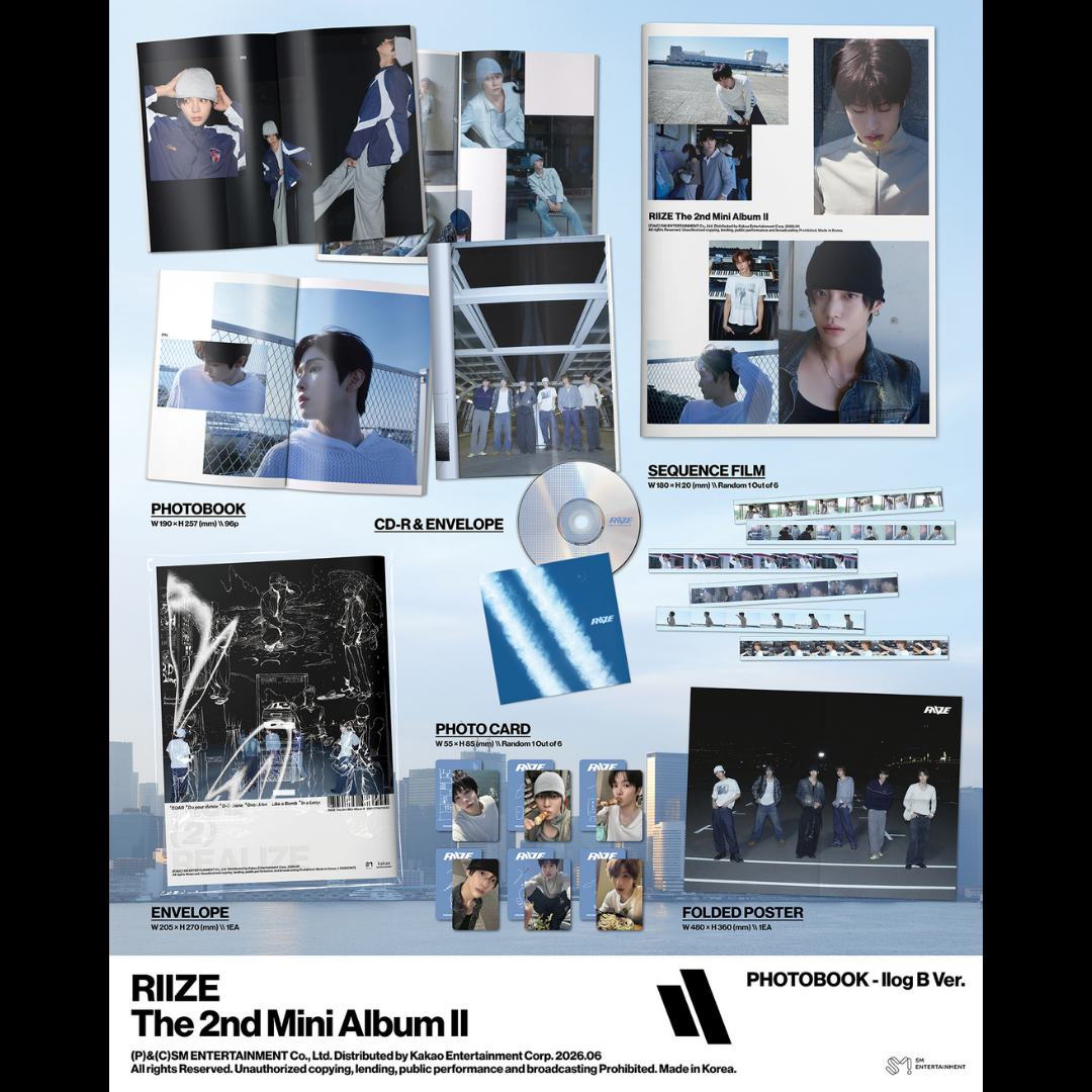 RIIZE The 2nd Mini Album [II] - Photobook Ver.