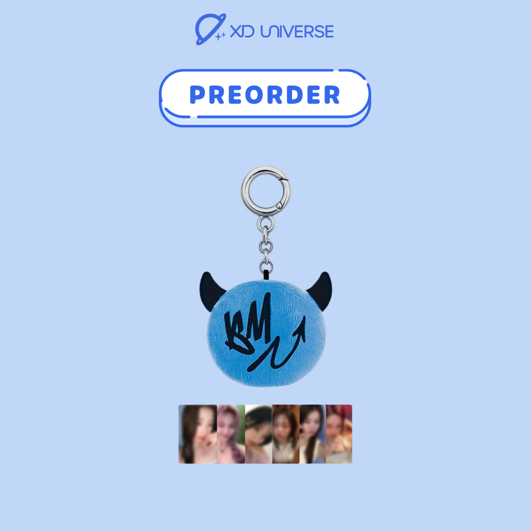 [PREORDER] BABYMONSTER [WE GO UP] 'SUPA DUPA LUV' OFFICIAL MD - PLUSH KEYRING