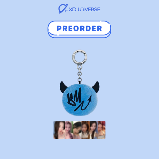 [PREORDER] BABYMONSTER [WE GO UP] 'SUPA DUPA LUV' OFFICIAL MD - PLUSH KEYRING