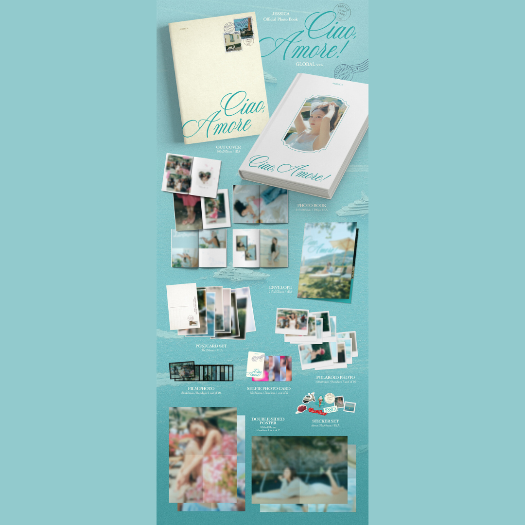 [PREORDER DEADLINE 18/8] JESSICA OFFICIAL PHOTO BOOK [Ciao, Amore] - Photo Book