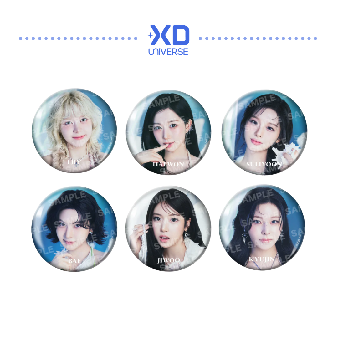 [PREORDER DEADLINE 7/8] NMIXX 1ST WORLD TOUR <EPISODE 1: ZERO FRONTIER> IN JAPAN OFFICIAL MERCHANDISE - PHOTO BADGE