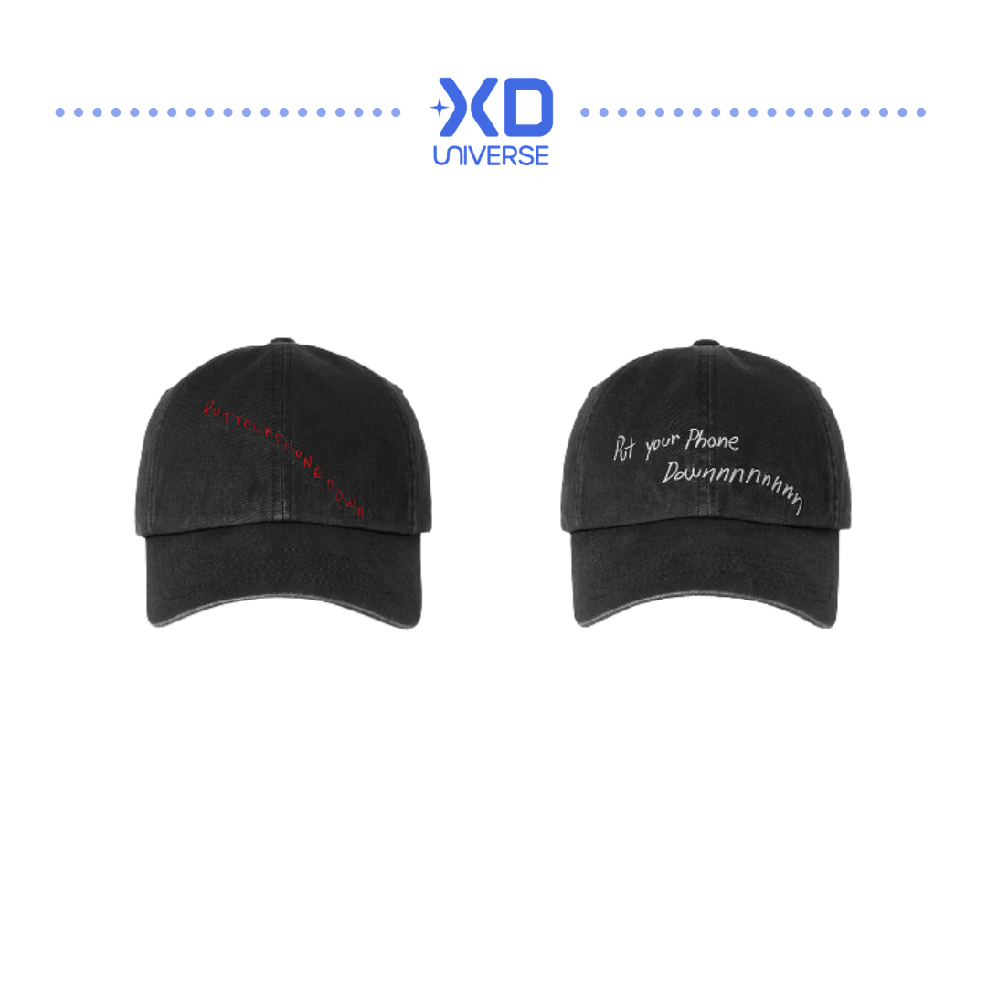 [PREORDER] '26 CORTIS TOUR <PUT YOUR PHONE DOWN> Official Merch - TOUR Ball Cap (Black)