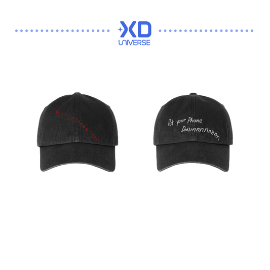 [PREORDER] '26 CORTIS TOUR <PUT YOUR PHONE DOWN> Official Merch - TOUR Ball Cap (Black)
