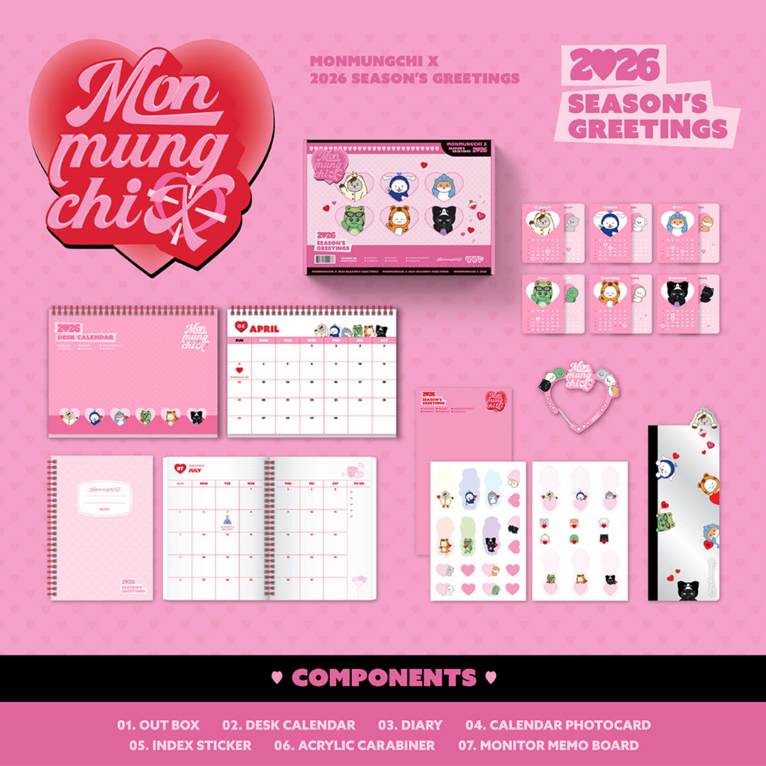 [PREORDER] MONSTA X - MONSTA X 2026 Season Greetings
