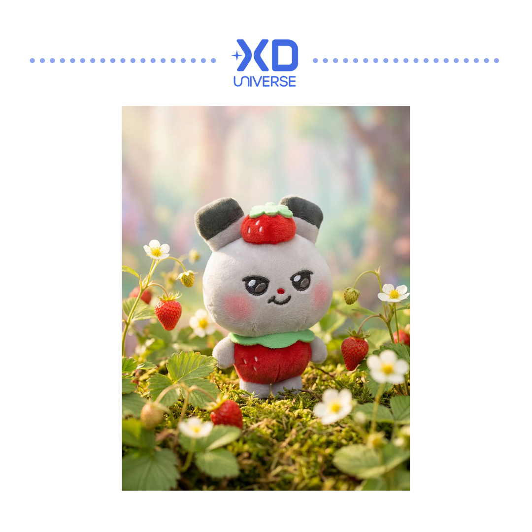 [PREORDER DEADLINE 18/6] ATEEZ MIGHTEEZ Berry Breezy Fairy - Fruit Plush Keyring