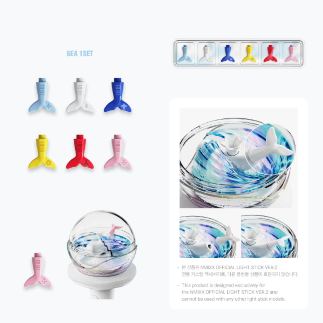 [PREORDER] NMIXX OFFICIAL LIGHT STICK VER.2 CUSTOM TAIL