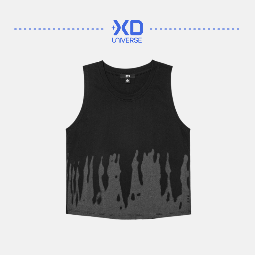 [PREORDER] BTS WORLD TOUR ‘ARIRANG’ 2nd Drop Official Merch - Sleeveless_T-Shirt_Crop Fit (Black)