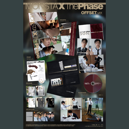 MONSTA X 14th Mini Album - [The Phase] - OFFSET VER.