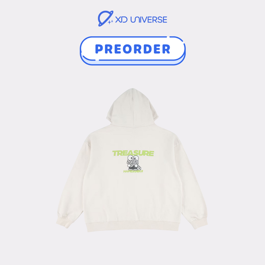 [PREORDER] "TREASURE×HAPIDANBUI" collaboration vol.3 GOODS - Zip-Up Hoodie (Keroppi)