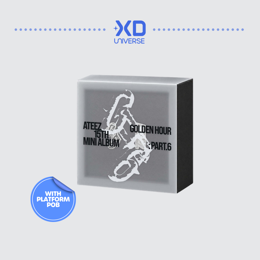 [PREORDER DEADLINE 10/11] ATEEZ 15th Mini Album [GOLDEN HOUR: Part.6] - Earphone Charm Ver.