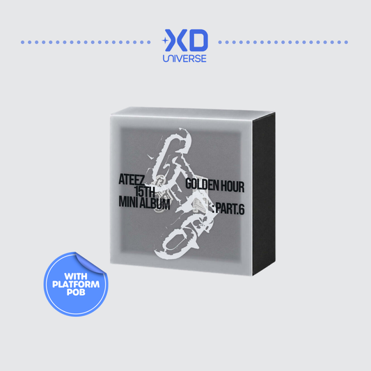 [PREORDER DEADLINE 10/11] ATEEZ 15th Mini Album [GOLDEN HOUR: Part.6] - Earphone Charm Ver.