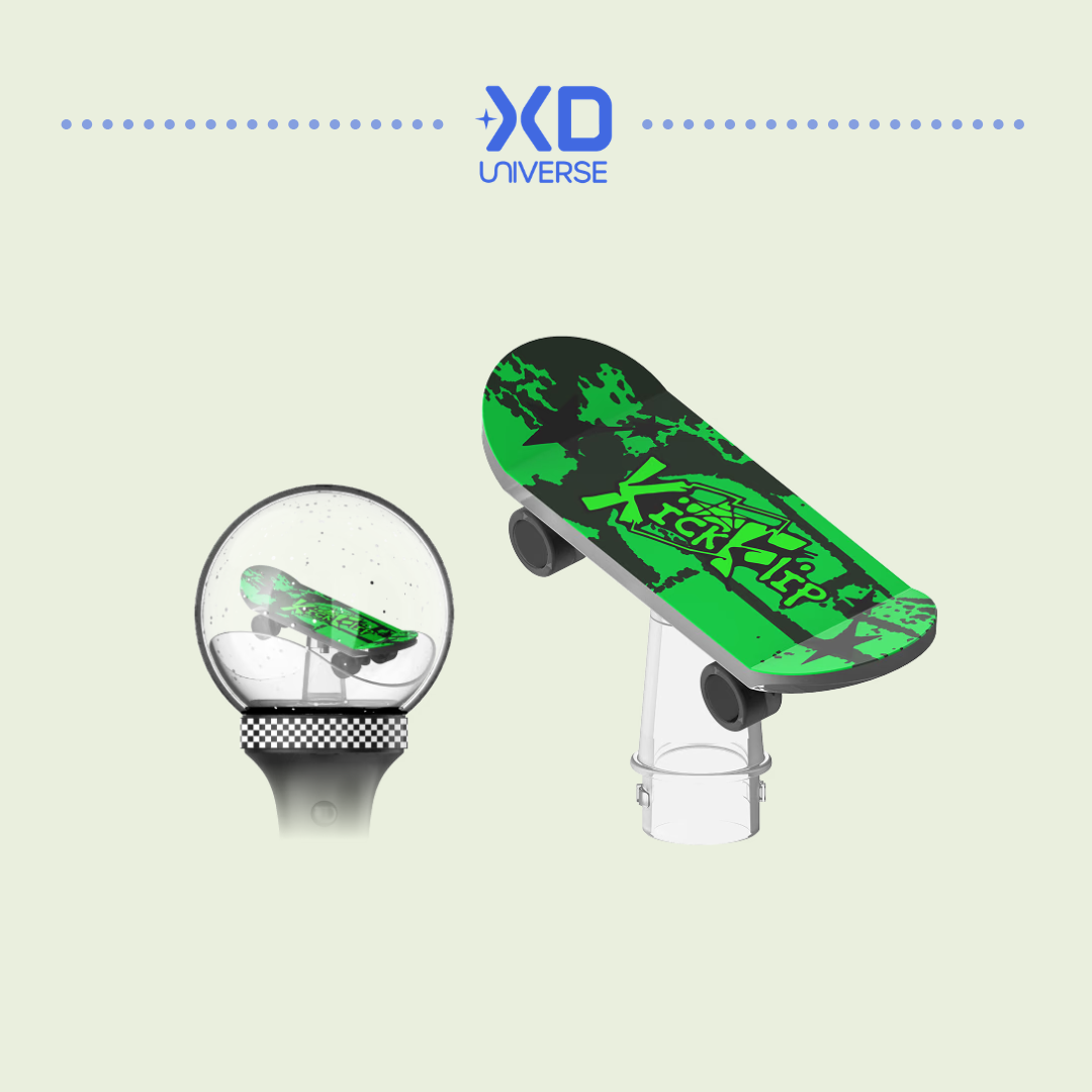 [PREORDER DEADLINE 16/10] KickFlip KICK OFF THE WALL : KICKDOONGS BREAK OUT POP-UP STORE OFFICIAL MD - KickFlip OFFICIAL LIGHT STICK CUSTOM BOARD