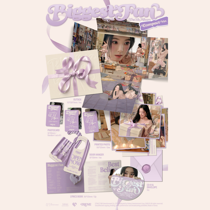 [Ktown4u POB] IRENE - 1st Album [Biggest Fan] (Compact Ver.)