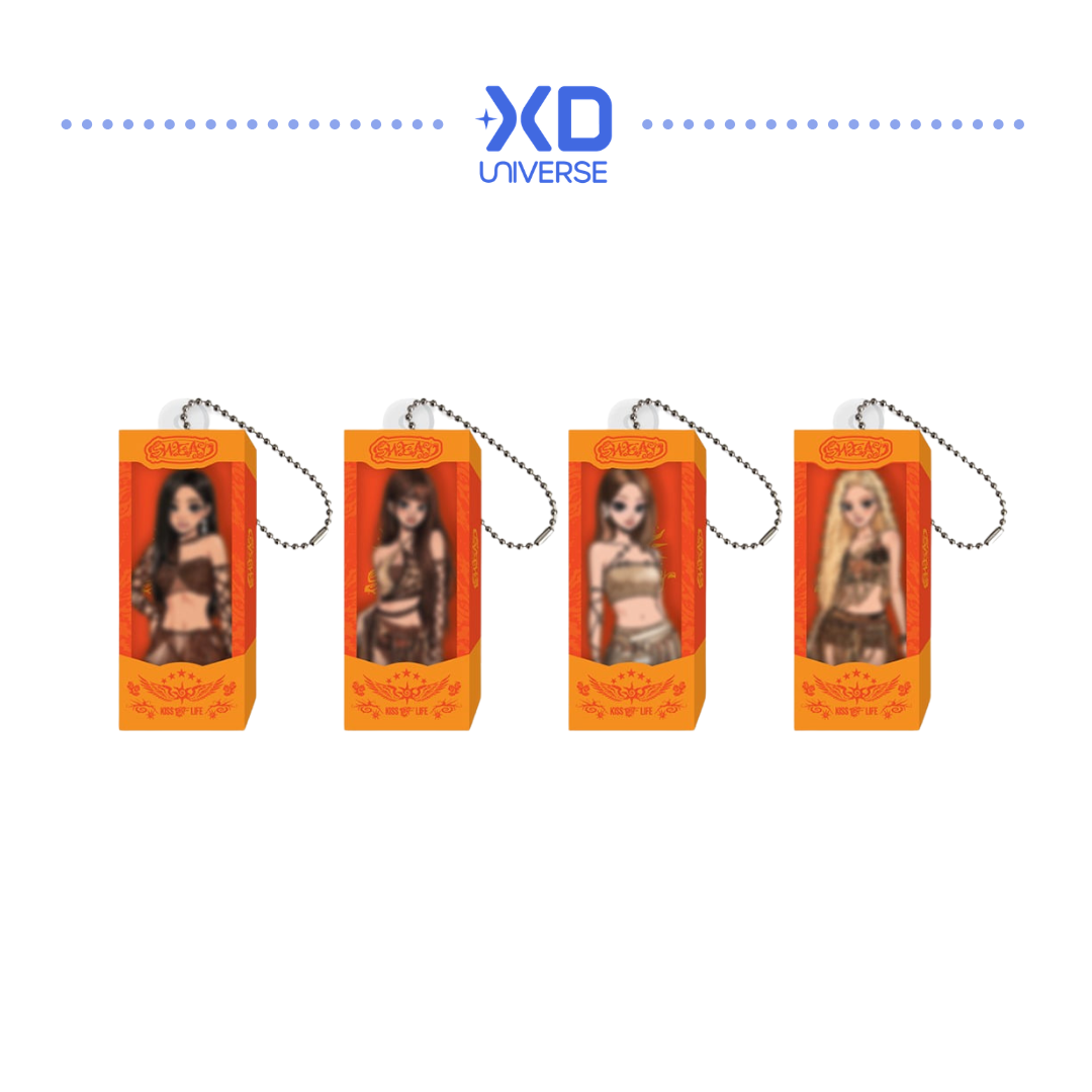 [PREORDER] KISS OF LIFE 3rd Single [SWEAT] Official MD - Random Miniature Keyring