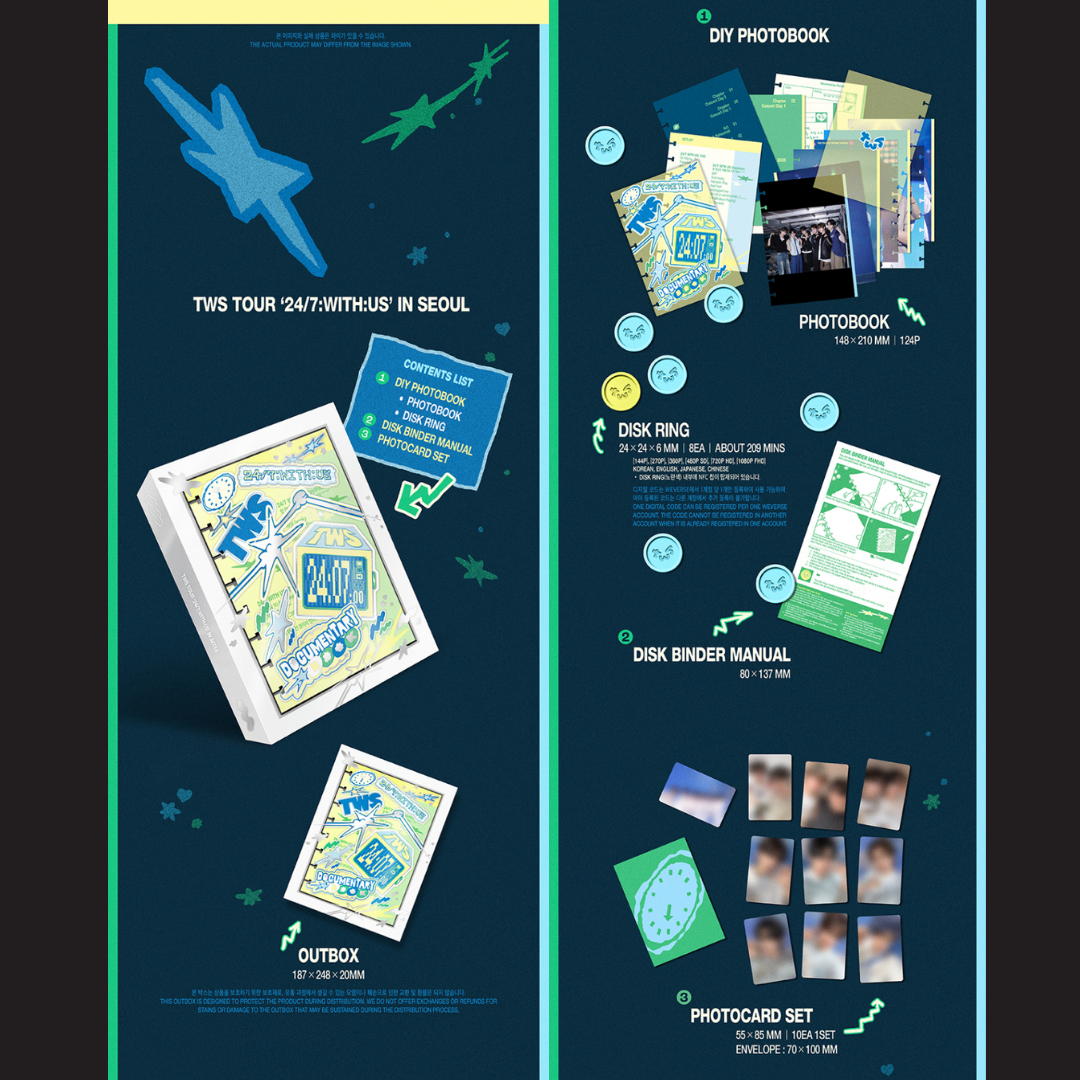 [PREORDER] TWS TOUR '24/7:WITH:US' IN SEOUL