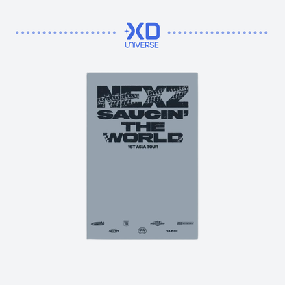 [PREORDER DEADLINE 23/10] NEXZ 1ST ASIA TOUR <SAUCIN' THE WORLD> IN SEOUL OFFICIAL MERCH - POSTCARD BOOK