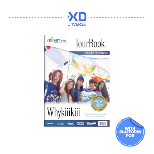 [PREORDER DEADLINE 8/8] KiiiKiii EP [WhyKiiiKiii] - GUIDE BOOK ver.