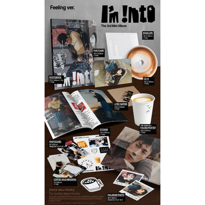 JANG WOOYOUNG - 3rd Mini Album [I’m into] (Random Ver.)