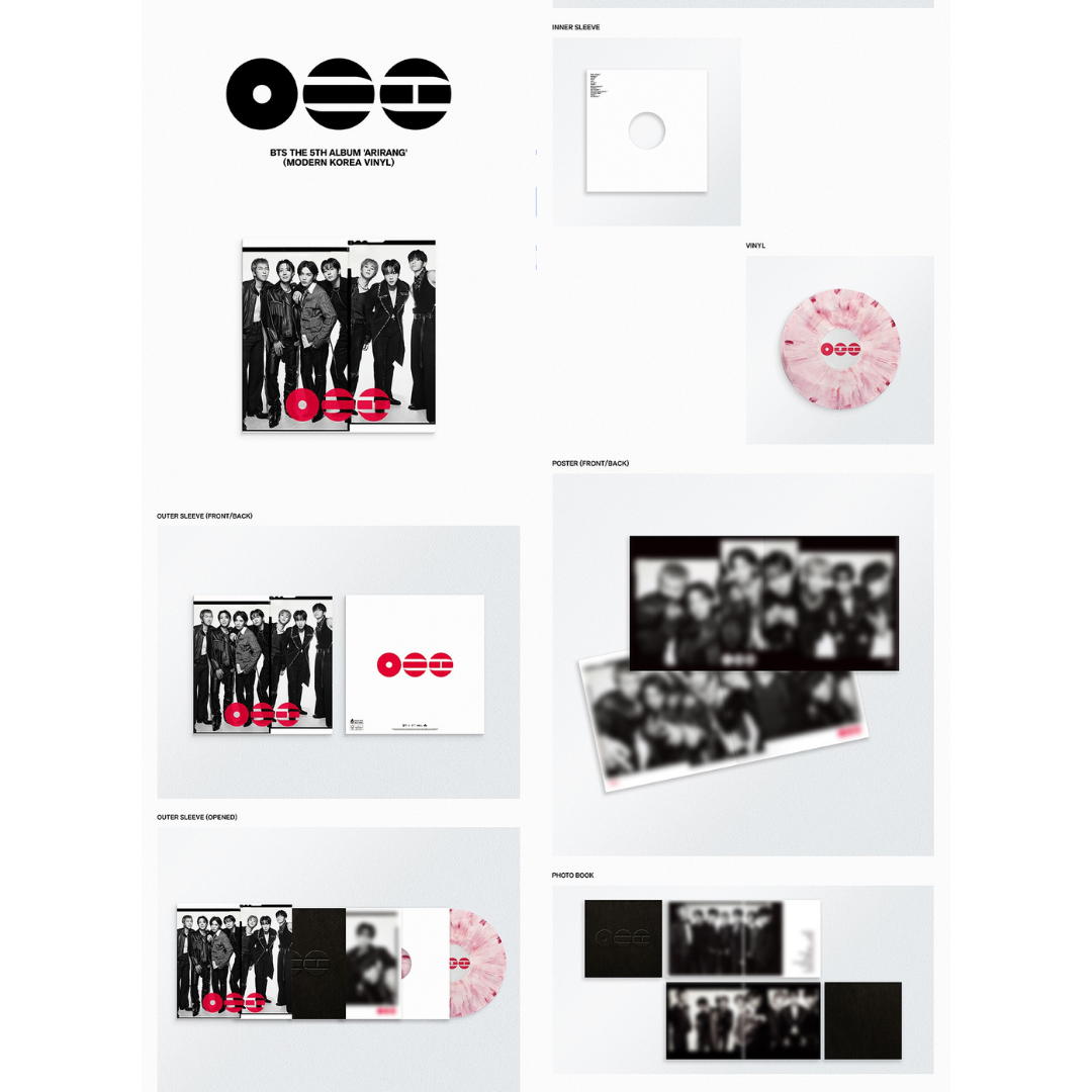 BTS The 5th Album “ARIRANG” - Modern Korea Vinyl