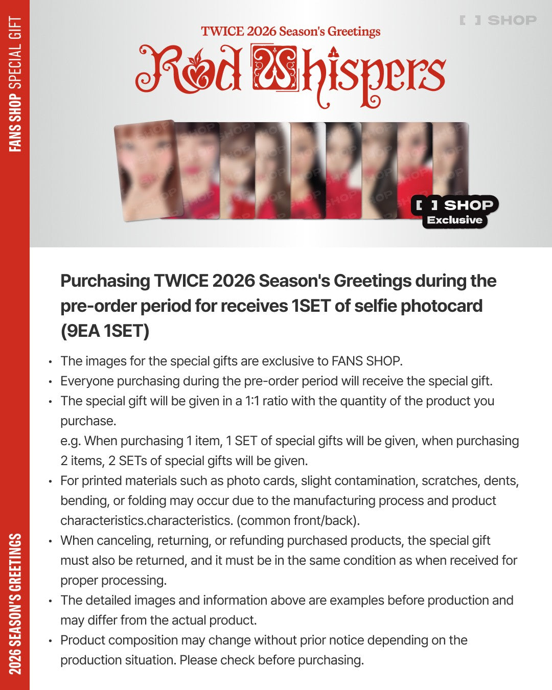 [PREORDER] TWICE 2026 SEASON'S GREETINGS