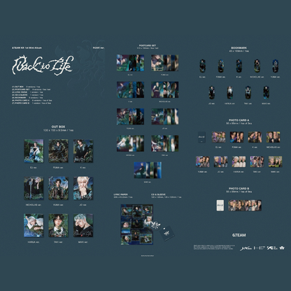 [PREORDER] &TEAM KR 1st Mini Album [Back to Life] - ROAR ver.