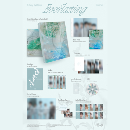 N.FLYING 2nd Album EVERLASTING - PHOTOBOOK - COLOR/BLACK VER