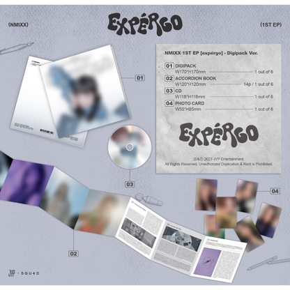 NMIXX - 1st EP [expérgo] (Digipack Ver.)