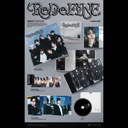 [PREORDER DEADLINE 26/4] CRAVITY The 8th EP ReDeFINE - redefine VER.