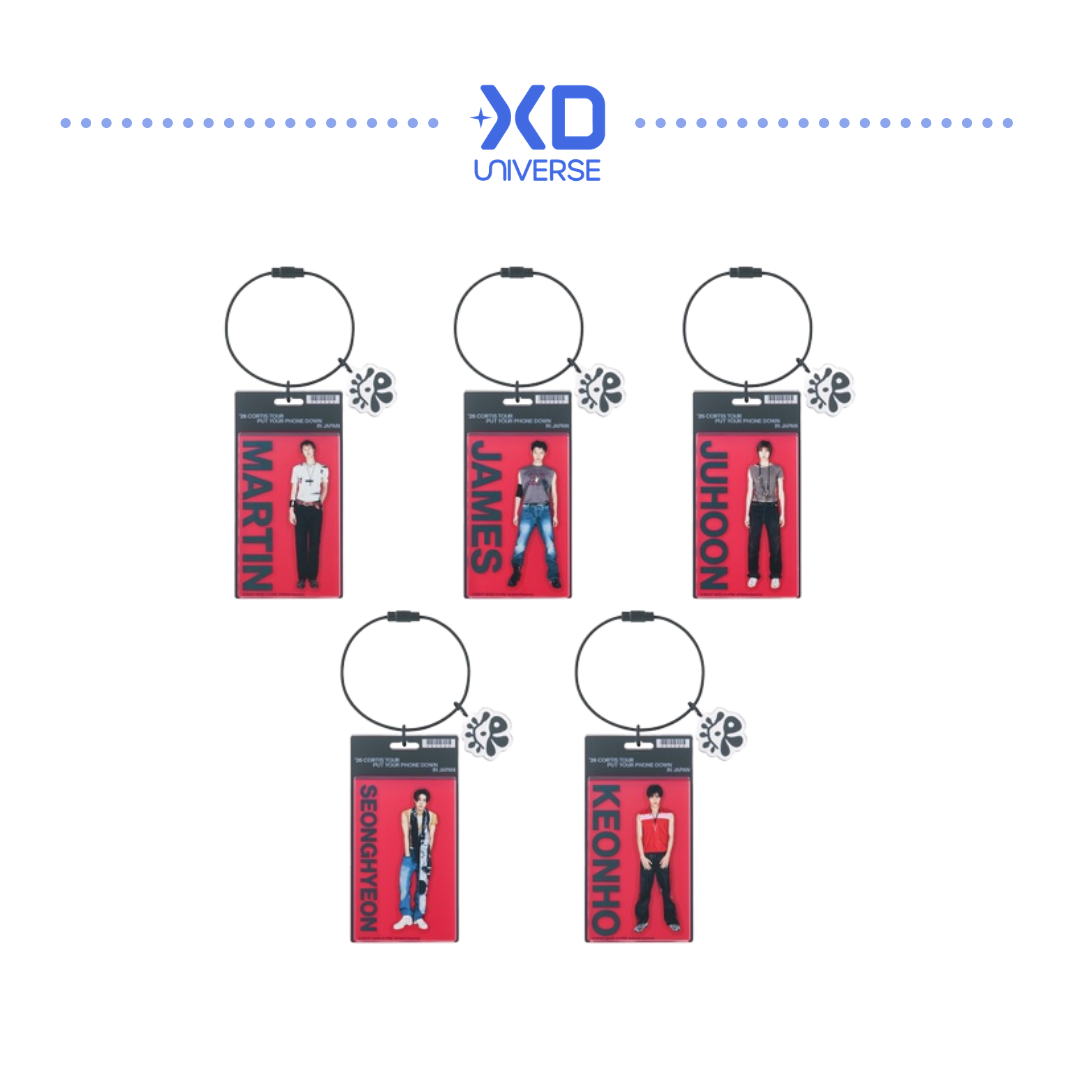 [PREORDER DEADLINE 8/8] CORTIS TOUR <PUT YOUR PHONE DOWN> IN JAPAN Official Merch - ACRYLIC KEYRING