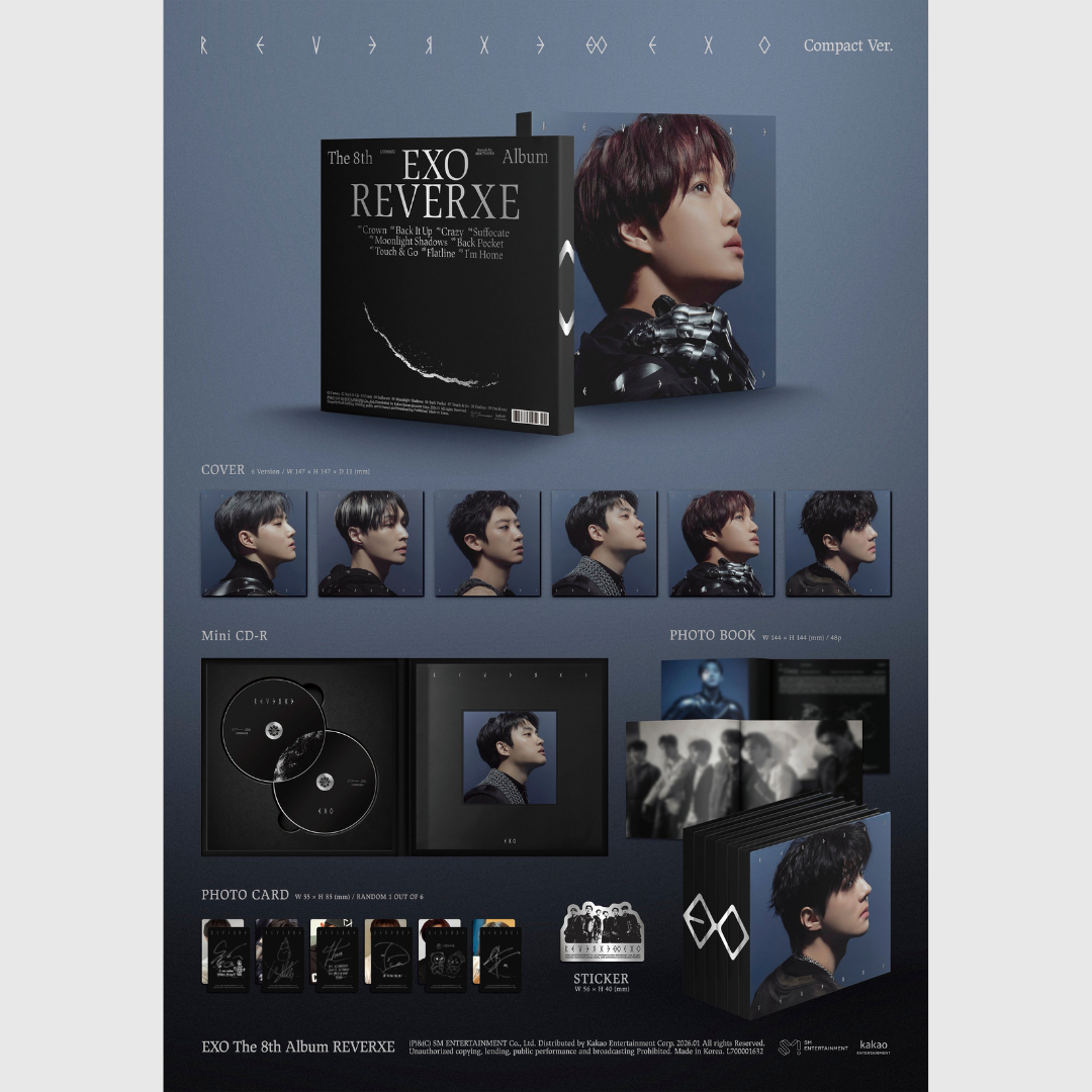 [PREORDER] EXO The 8th Album [REVERXE] - Compact Ver.