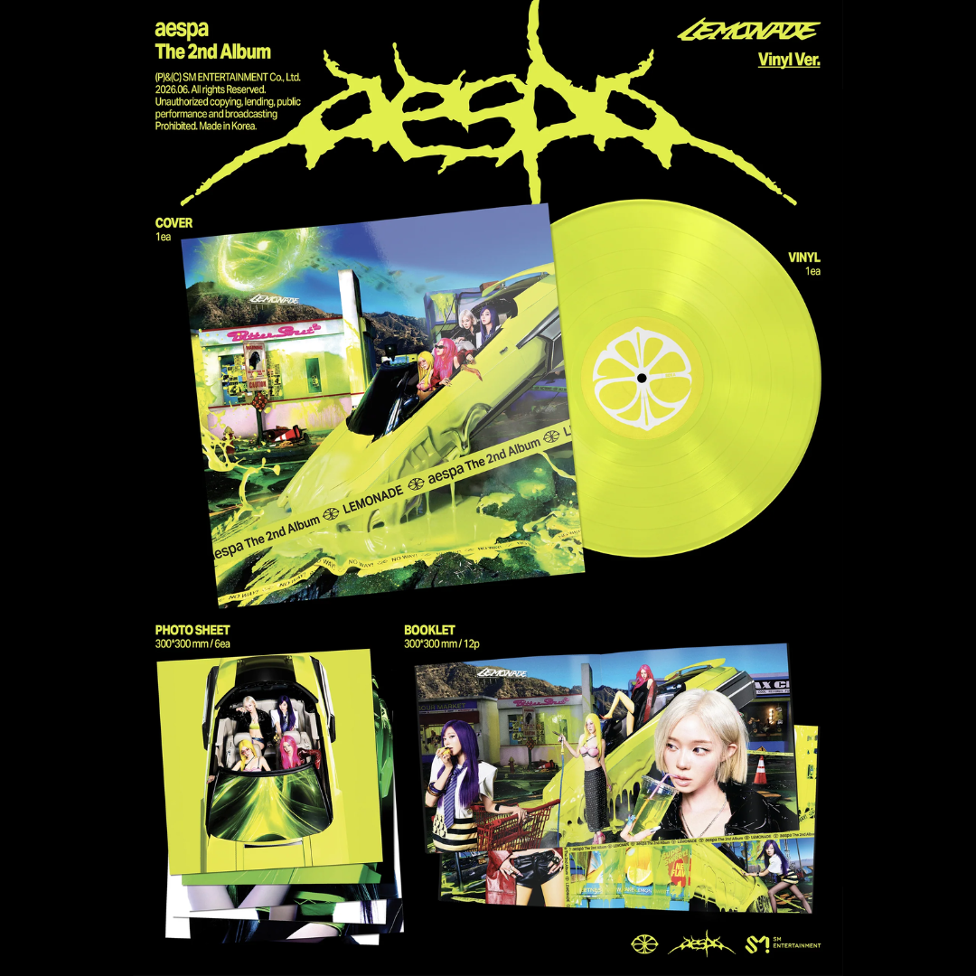 [PREORDER] aespa The 2nd Album 'LEMONADE' US Exclusive Vinyls