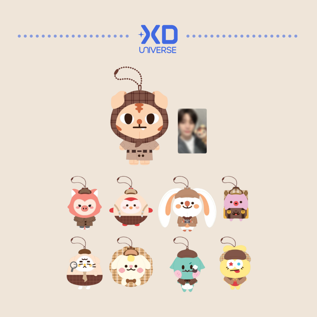 [PREORDER] CRAVITY CHARACTER POP-UP STORE [DETECTIVE CCREW] MD - CCREW DETECTIVE DOLL KEYRING
